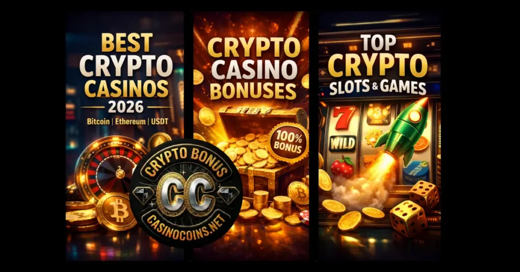 Best crypto slots and casino games playable with Bitcoin, Ethereum and stablecoins.